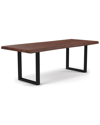 URBIA URBIA BROOKS 79IN U BASE DINING TABLE