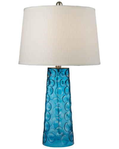 Artistic Home & Lighting 27in Hammered Glass Table Lamp