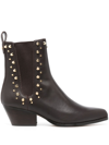 MICHAEL MICHAEL KORS KINLEE 50MM STUDDED LEATHER BOOTS