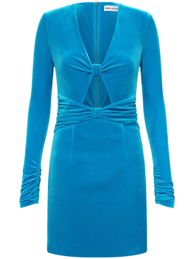 Rebecca Vallance Bernadette Mini Dress Blue