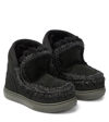 MOU SHEARLING-LINED SUEDE SNEAKERS