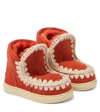 MOU SHEARLING-LINED SUEDE SNEAKERS