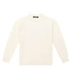 Balmain Wool, Silk, And Cashmere Sweater In Beige