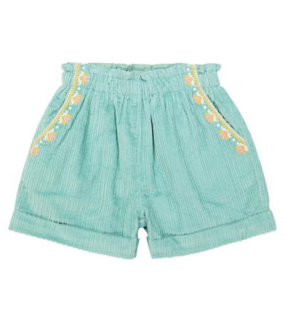 Louise Misha Kids' Virginia Denim Shorts In Blue