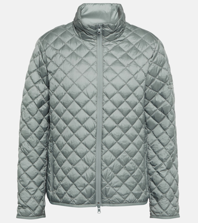 Max Mara Leisure Canga Quilted Jacket In Grey