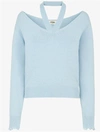 Fendi Pullover In Prisca-azzurro