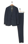 English Laundry Trim Fit Two-button Suit In Blue