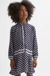 Reiss 9 Years In Navy Print