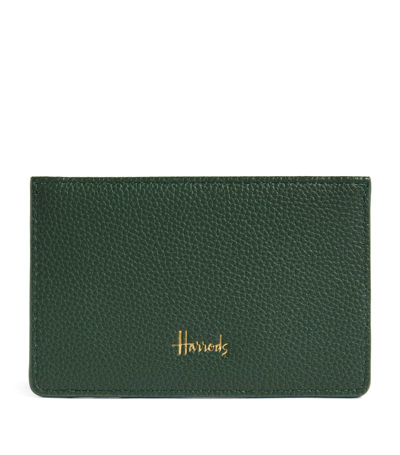 Harrods Oxford Card Holder In Green