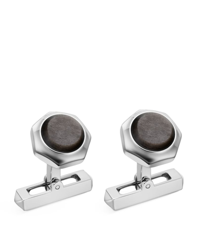 Cartier Santos De  Palladium-plated Sterling-silver Cufflinks