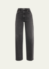 AGOLDE HARPER MID-RISE WIDE STRAIGHT JEANS