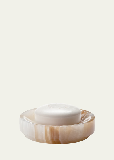 Labrazel Ambarino Soap Dish In Ivory/butterscotch