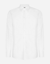 Dolce & Gabbana Long-sleeved Formal Shirt In White