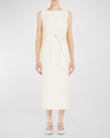 Max Mara Long Golden Vest For Men In Ivory