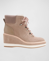 Kate Spade Willow Wedge Booties In Kraft Paper