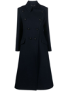 CHLOÉ TRICOTINE DOUBLE-BREASTED MAXI COAT