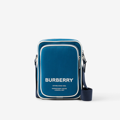 Burberry Freddie Bag In Damson Blue