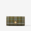 BURBERRY BURBERRY CHECK CONTINENTAL WALLET