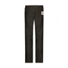 Dolce & Gabbana Logo-patch Wide-leg Jeans In Light_grey
