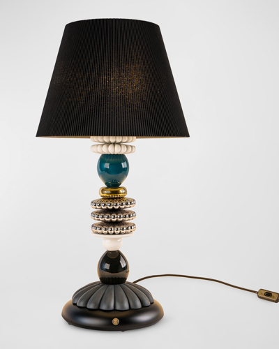 Lladrò Firefly Table Lamp By Olga Hanono In Gray