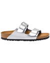 Birkenstock Women's Arizona Birko-flor Soft Footbed Sandals From Finish Line In Grey