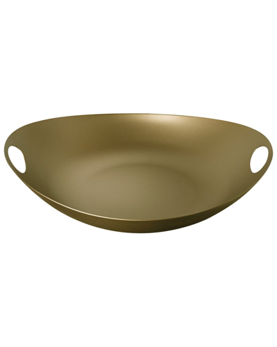 Mepra Nettuno Stainless Steel Tray In Gold