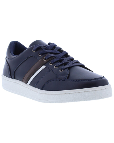 English Laundry Nikhil Leather Sneaker In Blue