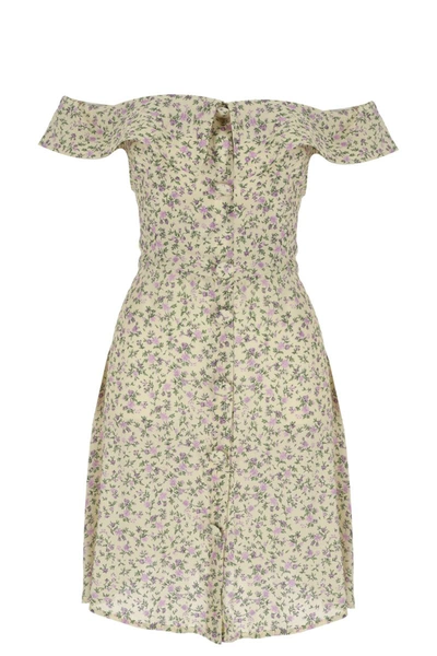 Mar De Margaritas Dress  Woman Color White In Green