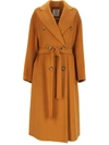 Sportmax Coats In Orange