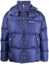 Palm Angels Jacket  Men Color Blue In Blue