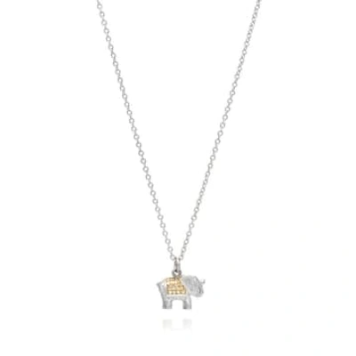 Anna Beck 1209n Twt Small Elephant Necklace