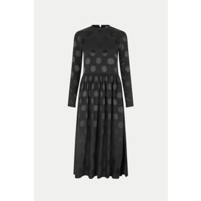 Mads Norgaard Black Gran Jacquard Docca Dress