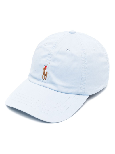 Polo Ralph Lauren Polo Pony-embroidered Cap In Blue