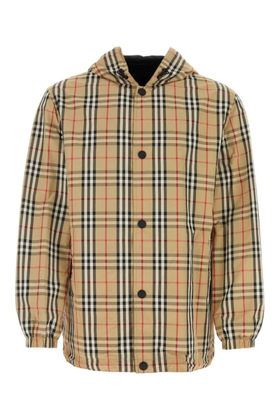 Burberry Jackets And Vests In Checked