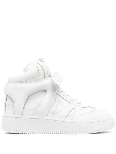 Isabel Marant Brooklee Sneaker In White