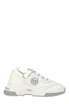Philipp Plein Predator Low-top Sneakers In White
