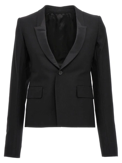 Rick Owens Soft Luxor Jacket In Black