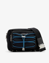 OFF-WHITE OFF-WHITE C/O VIRGIL ABLOH BLACK COURRIER BUNGEE-CORD SHELL CAMERA BAG