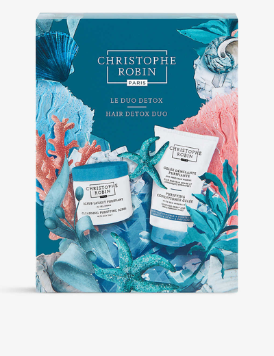 Christophe Robin Hair Detox Duo Scrub And Conditioner Set In Default Title