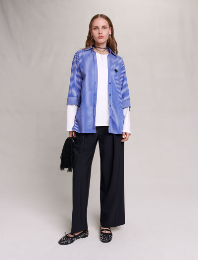 Maje Size Medium In Blue