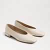 SAM EDELMAN SAM EDELMAN KASEY SQUARE TOE BALLET FLAT MODERN IVORY