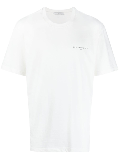Ih Nom Uh Nit Future Archive Logo-print T-shirt In White