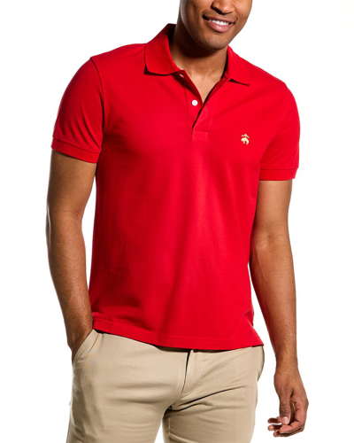 Brooks Brothers Golden Fleece Stretch Supima Polo Shirt In Red