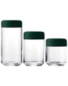 Mepra Set Of 3 Urano Canisters