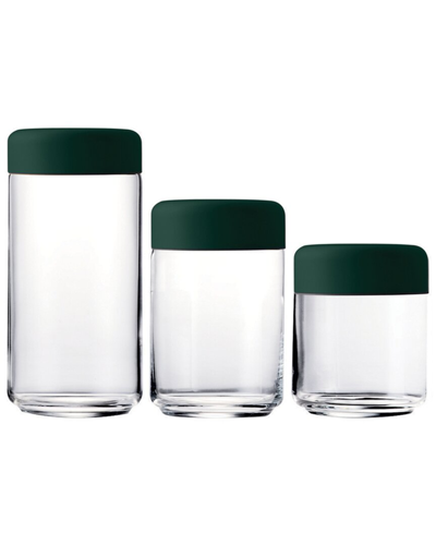 Mepra Set Of 3 Urano Canisters