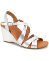 GENTLE SOULS BY KENNETH COLE ISLA LEATHER WEDGE SANDAL