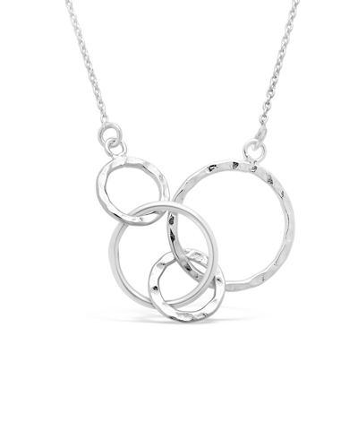 Sterling Forever Silver Multi-linked Necklace