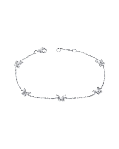 Sabrina Designs 14k 0.34 Ct. Tw. Diamond Station Bracelet