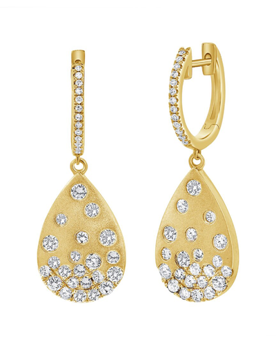 Sabrina Designs 14k 0.87 Ct. Tw. Diamond Dangle Climber Earrings