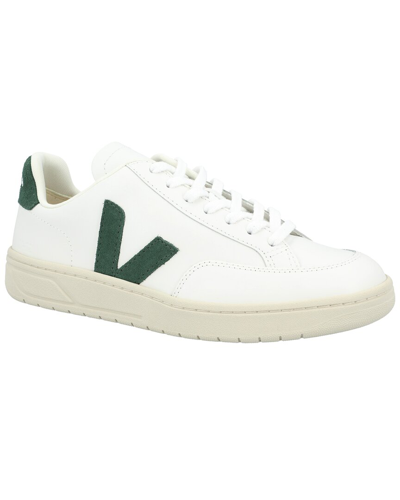Veja White Lace-up Trainers